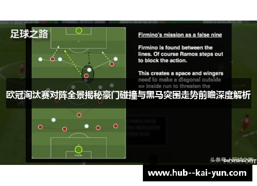 欧冠淘汰赛对阵全景揭秘豪门碰撞与黑马突围走势前瞻深度解析